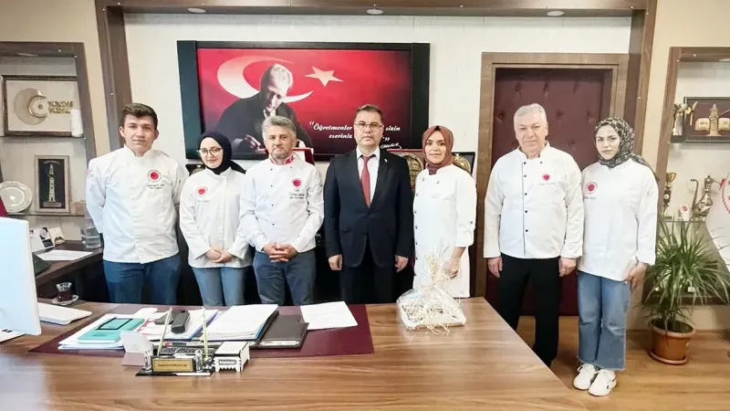Yozgat eğitimine lezzet katacaklar: muhteşem protokol müdür makamında imzalandı!