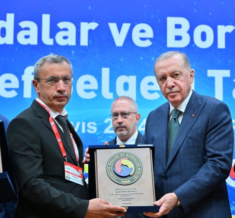 Sorgun Ticaret ve Sanayi Odası'na hizmet şeref belgesi