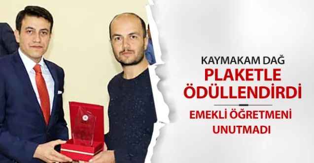 Kadışehri Kaymakamı Fikret Dağ'den Proje Ekibine Teşekkür