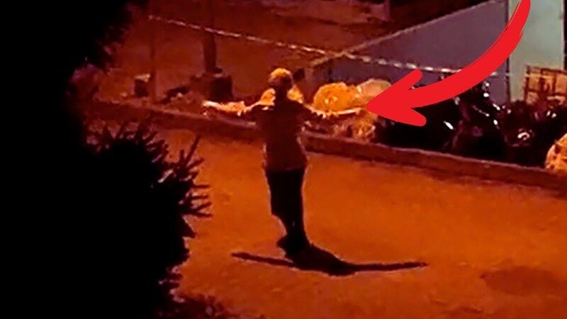 Geceleri Sokakta Dans Eden Sırp Kadın Gerçek mi?
