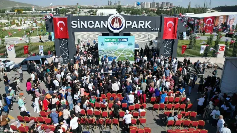 Sincan Park Kapılarını Açtı, Eğlence ve Doğa Bir Arada!