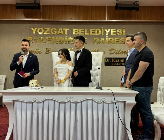 Yozgat'ta Mutlu Bir Birlikteliğin İlk Adımını Attılar