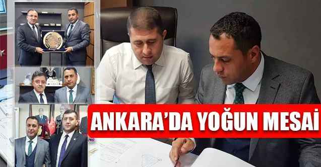 Sorgun Belediye Başkanı Erkut Ekinci'den Ankara'da Yoğun Ziyaret Trafiği!