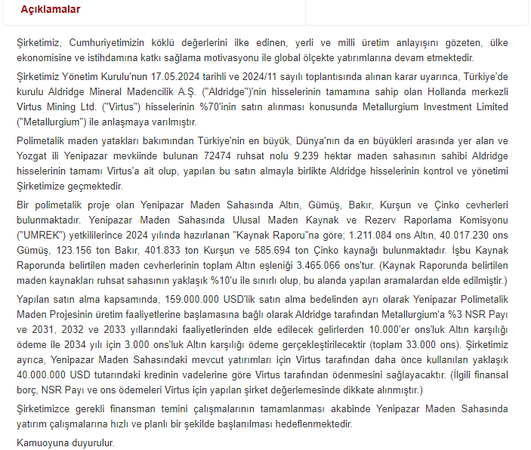 Yozgat- Boğazlıyan- Yenipazar! 3,46 milyon ons altına eşdeğer maden kaynağı burada!