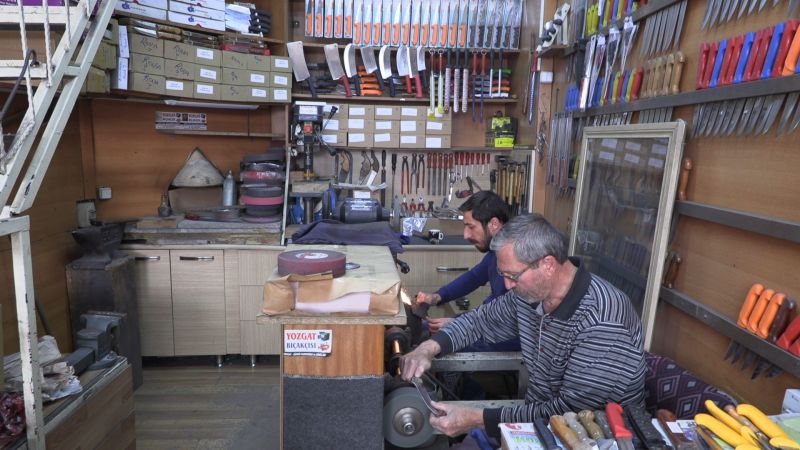 Yozgat'ta Bıçakçılık Mesleği Kayboluyor
