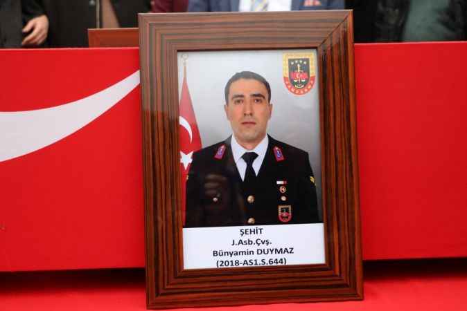 Şehit Duymaz son yolculuğuna uğurlandı