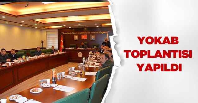 YOKAB Toplantısı Yapıldı