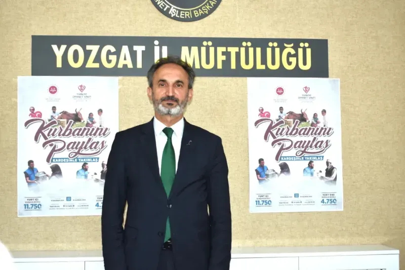 Yozgat İl Müftüsü'nden Kurban Bayramı Çağrısı