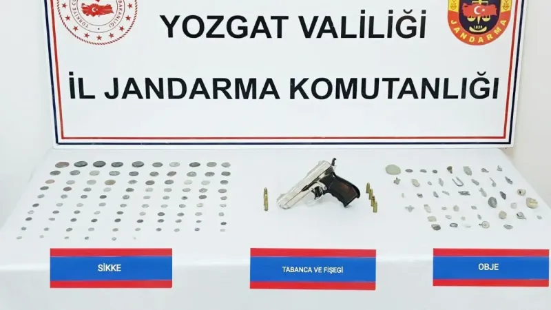 Yozgat’ta Jandarmadan Büyük Operasyon: Roma Dönemine Ait 96 Adet Ele Geçirildi!
