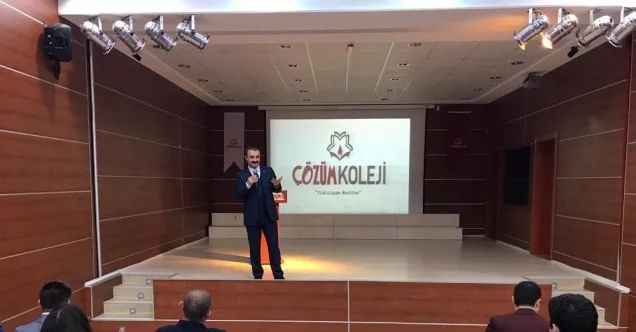 Rektör Öztürk, Çözüm Koleji’nin konuğu oldu