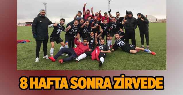 Divanlı Gençlerbirliği 8 hafta sonra zirvede