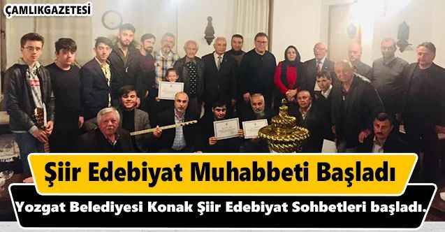 Şiir Edebiyat Muhabbeti Başladı