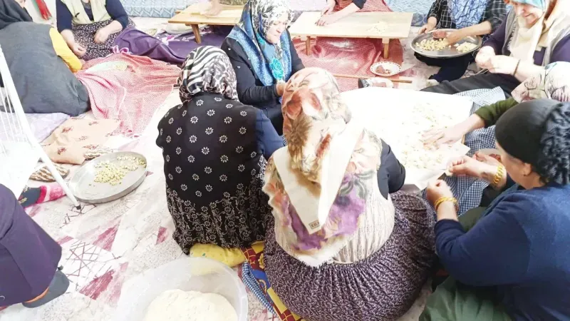 Yozgat’ın Sarıkaya İlçesinde Kadınlardan Seferberlik: Anadolu'nun Eli Kınalı Anneleri İşbaşında