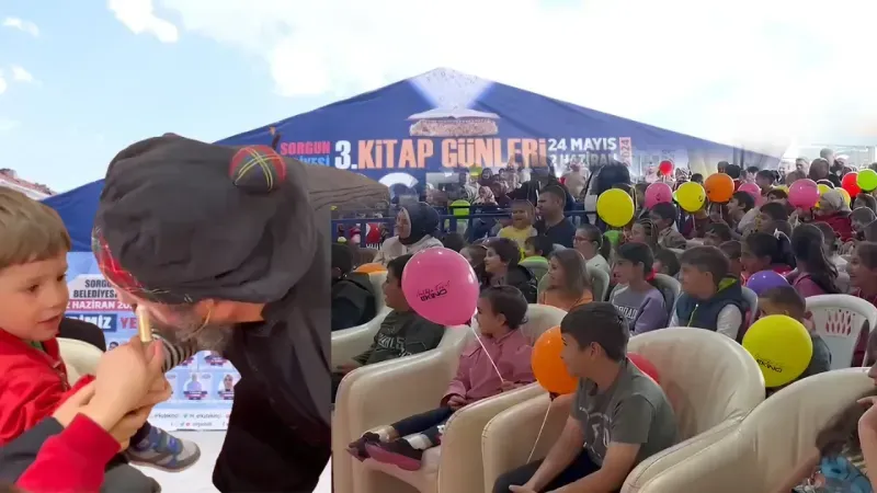 Sorgun Kitap Fuarın’da Küçüklerin Büyük Eğlencesi