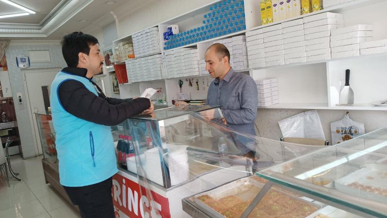 Türk Diyanet Vakfı Yozgat Şubesi esnafı bilgilendirdi