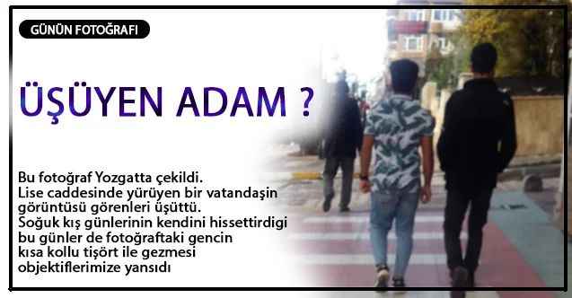 Günün Fotografı - Üşüyen Adam ?