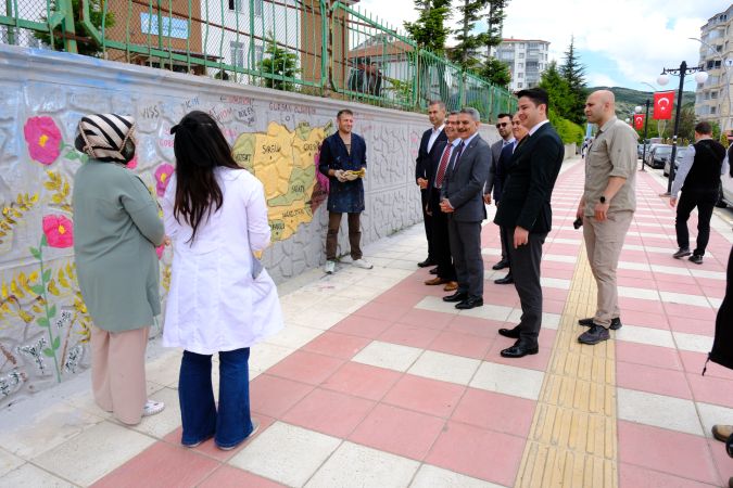 Yozgat'ta Kültürel Miras Okul Duvarlarında Hayat Buluyor