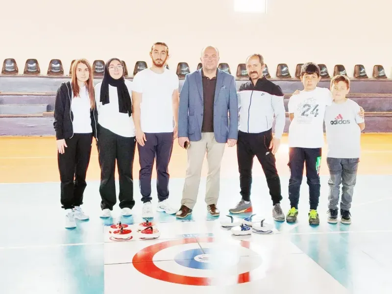 Yozgat’ta yaygınlaşıyor Curling her yerde