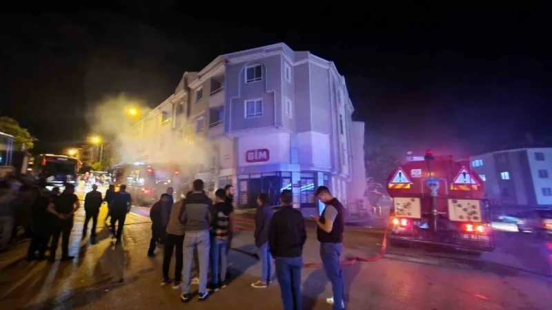 Ankara Gölbaşı yanını korkuttu: insanlar panik oldu!
