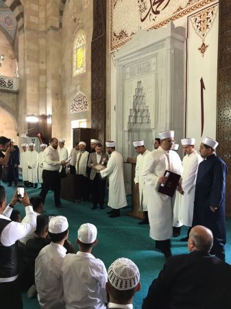 Boğazlıyan'da Hafızlar İcazetlerini Aldı