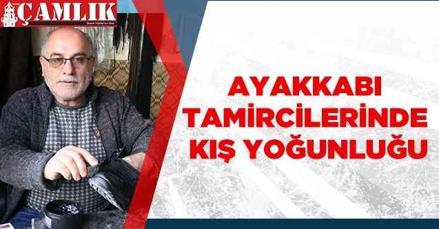Ayakkabı tamircilerinde kış yoğunluğu