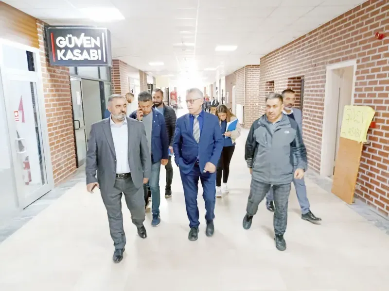Yozgat Belediyesi Hal ve İş Merkezi ışıl ışıl bir iş merkezi olacak
