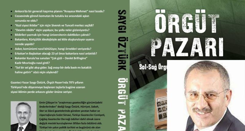 Saygı Öztürk'ün Yeni Kitabı Örgüt Pazarı Okurlarıyla Buluştu