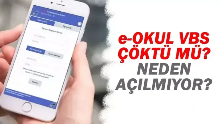 e-Okul VBS çöktü mü, neden açılmıyor? Son dakika MEB e-Okul VBS erişim sorunu son durumu! 2024