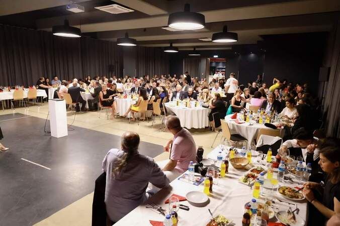 Yozgat'ın hayırsever iş insanı Remzi Kaplan ev sahipliği yaptı Bahadınlılar Almanya'da buluştu..
