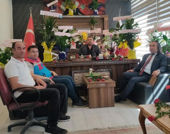 Aydoğmuş'tan Hakan Özdemir'e Destek Ziyareti