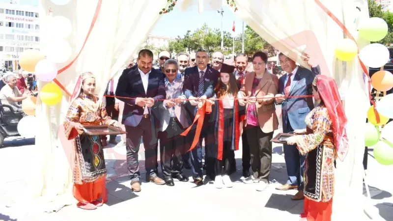 Yozgat’ta Sergilendi! Hepsi El Emeği Göz Nuru Ürünler…