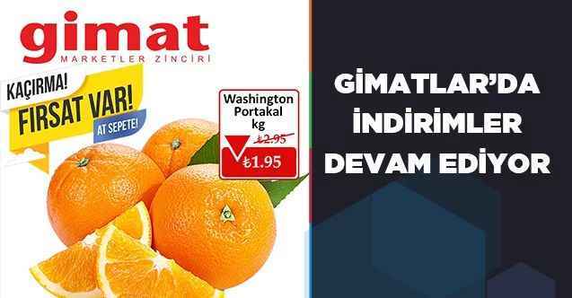 Gimatlarda indirimler devam ediyor