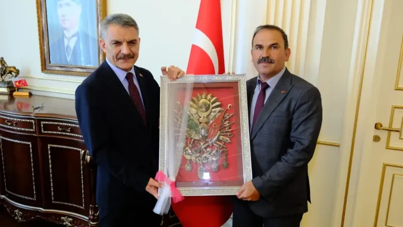 Yeniyer Belediye Başkanı Bölükbaşı'ndan Yozgat Valisi Özkan'a Ziyaret