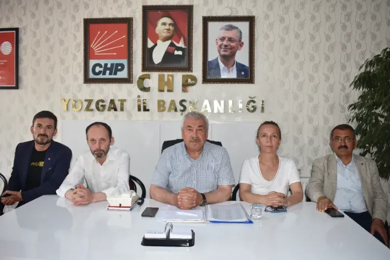 CHP Yozgat İl Başkanı Yaşar: Çiftçi tarlasını ekemez hale geldi