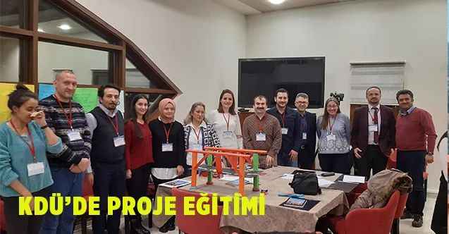 Kütahya Dumlupınar Üniversitesi’nde Proje eğitimi