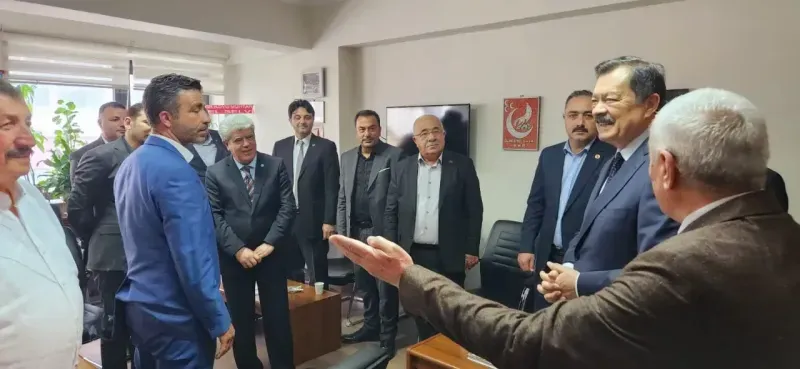 Yozgat Milletvekili Kayalar, İl genel meclisini ziyaret etti, tecrübelerini paylaştı