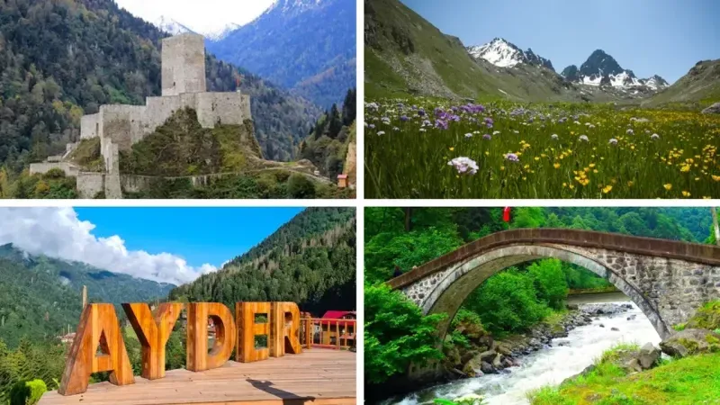 Rize Gezilecek Yerler! Rize'de Karavanla Nerelere Gidilir? Rize Gezi Rehberi 2024