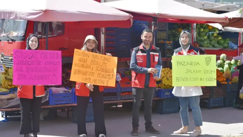Yozgatlı Şiddete Dur Dedi! Bu Tezgahta Şiddete Yer Yok!