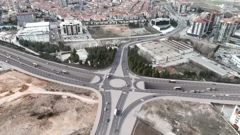 Trafik sorununa köklü çözüm.. Katlı kavşak yapıyor