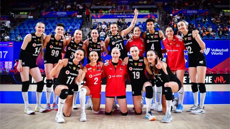 Türkiye Tayland Maç sonucu FIVB Milletler Ligi