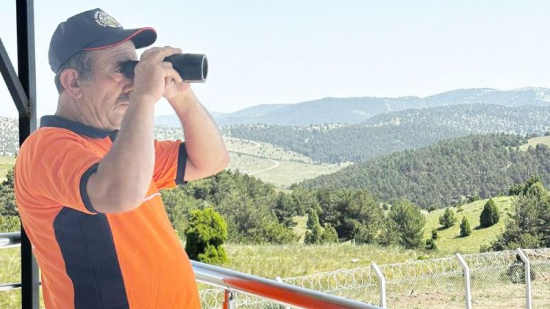 Yozgat'ın Ormanları Yangına Karşı 7/24 Gözetim Altında!