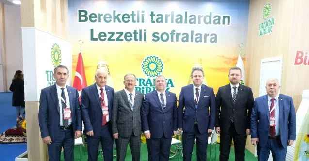 Türkiye Kooperatifler Fuar’ında Trakya Birlik damgası