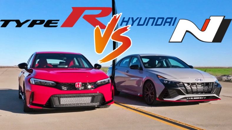 Perfomans Canavarı: Honda Civic Type R, Hyundai Elantra N'i Geride Bırakıyor!