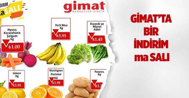 GİMAT’TA BİR İNDİRİM ma SALI