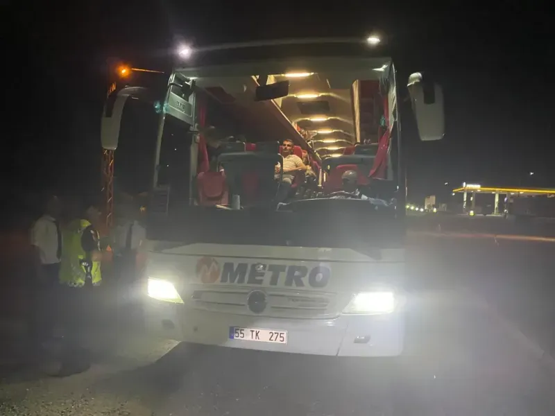 Trafik Jandarması Yozgat'ta Otobüs ve Toplu Taşıma Araçlarını Mercek Altına Aldı