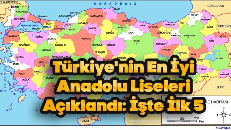 Türkiye'nin En İyi Anadolu Liseleri Açıklandı: İşte İlk 5
