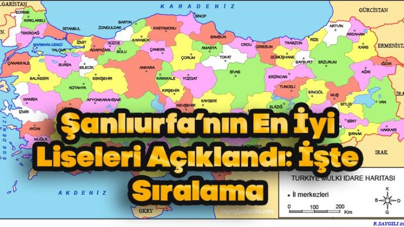Şanlıurfa’nın En İyi Liseleri Açıklandı: İşte Sıralama