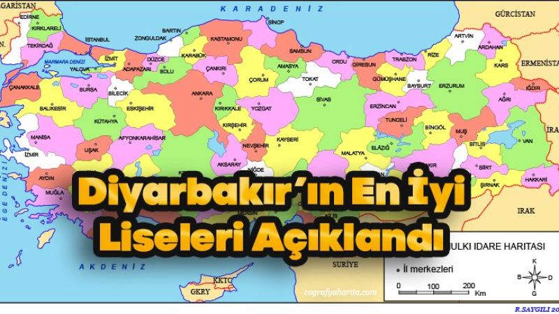 Diyarbakır’ın En İyi Liseleri Açıklandı