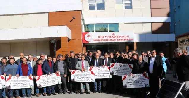 Besicilere ’güneş enerjisinden elektrik üreten çadır’ dağıtıldı