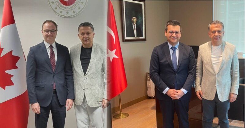 Küresel Gazeteciler Konseyi’nden Kanada’da Önemli Temaslar